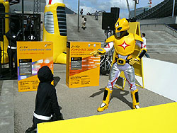画像ギャラリー No.012のサムネイル画像 / ［TGS 2008＃087］ノートン・ファイターが東京ゲームショウの平和を守る