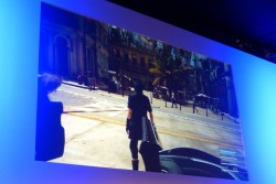 画像ギャラリー No.015のサムネイル画像 / 「FINAL FANTASY XV」では,体験版とは別に「触れるテックデモ」も配信。スクウェア・エニックス田畑Dのジャンプフェスタステージをレポート