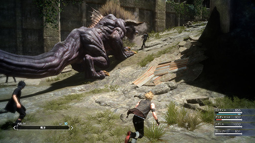 画像ギャラリー No.042のサムネイル画像 / ［CEDEC 2015］「FFXV」で導入されるゲームAIの仕組みが明らかに。ゲームエンジン「Luminous Studio」の先進的AIシステム
