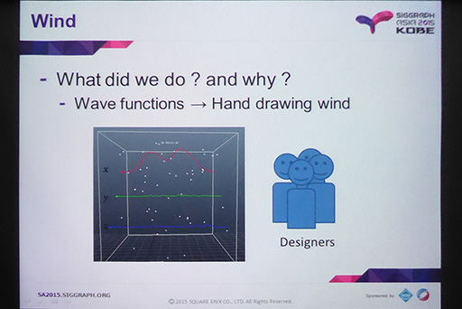 画像ギャラリー No.016のサムネイル画像 / ［SIGGRAPH ASIA］東大出の研究者が解説。「FFXV」における物理シミュレーションの仕組みと，ゲーム業界の楽しいところ