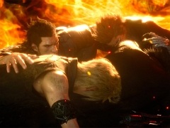 「FINAL FANTASY XV」のバトルシーンに焦点をあてた最新トレイラーと，フルCG長編映像作品「KINGSGLAIVE」予告編が公開に