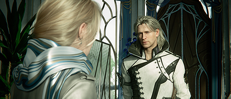 画像ギャラリー No.006のサムネイル画像 / 「FINAL FANTASY XV」の登場キャラ，レイヴスとイリスが公開。旅に欠かせないゲーム内ショップや一部バトルシステムの情報も