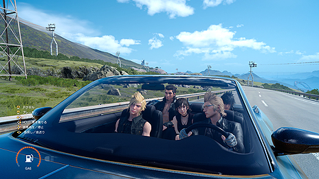画像ギャラリー No.008のサムネイル画像 / 「FINAL FANTASY XV」の登場キャラ，レイヴスとイリスが公開。旅に欠かせないゲーム内ショップや一部バトルシステムの情報も