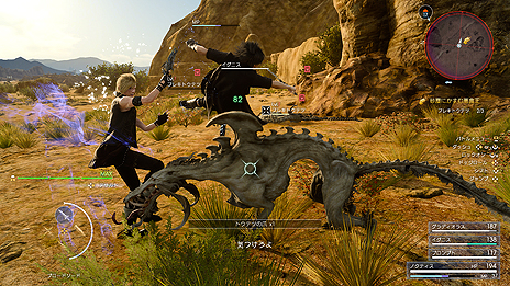 画像ギャラリー No.018のサムネイル画像 / 「FINAL FANTASY XV」の登場キャラ，レイヴスとイリスが公開。旅に欠かせないゲーム内ショップや一部バトルシステムの情報も