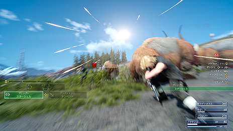 画像ギャラリー No.024のサムネイル画像 / 「FINAL FANTASY XV」の登場キャラ，レイヴスとイリスが公開。旅に欠かせないゲーム内ショップや一部バトルシステムの情報も