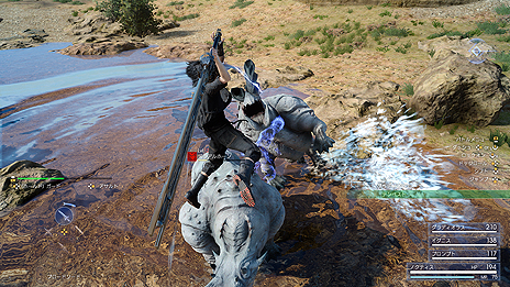 画像ギャラリー No.026のサムネイル画像 / 「FINAL FANTASY XV」の登場キャラ，レイヴスとイリスが公開。旅に欠かせないゲーム内ショップや一部バトルシステムの情報も