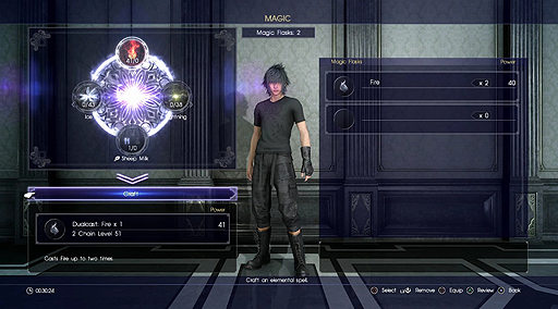 画像ギャラリー No.003のサムネイル画像 / ［gamescom］「FINAL FANTASY XV」，マスター版を使用した約53分の長尺プレイ映像が公開。戦闘からチョコボレース，釣りまでの要素をみっちり収録