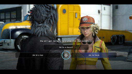 画像ギャラリー No.004のサムネイル画像 / 「FINAL FANTASY XV」のロングムービーを，最新ビルドのプレイを基に徹底解説。ユニークな「魔法精製」や，凝りに凝った「釣り」の詳細を確認しよう