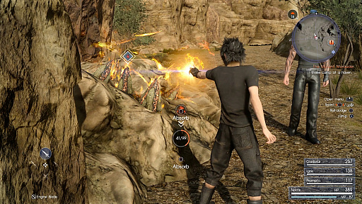 画像ギャラリー No.008のサムネイル画像 / 「FINAL FANTASY XV」のロングムービーを，最新ビルドのプレイを基に徹底解説。ユニークな「魔法精製」や，凝りに凝った「釣り」の詳細を確認しよう