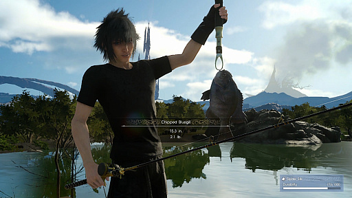 画像ギャラリー No.025のサムネイル画像 / 「FINAL FANTASY XV」のロングムービーを，最新ビルドのプレイを基に徹底解説。ユニークな「魔法精製」や，凝りに凝った「釣り」の詳細を確認しよう