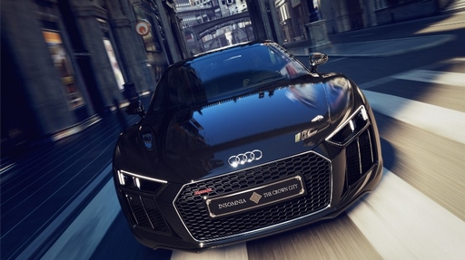 画像ギャラリー No.001のサムネイル画像 / 「FFXV」×Audiコラボの「The Audi R8 Star of Lucis」が限定1台で抽選販売へ。“KINGSGLAIVE”に登場したルシス王国の公用車を完全再現