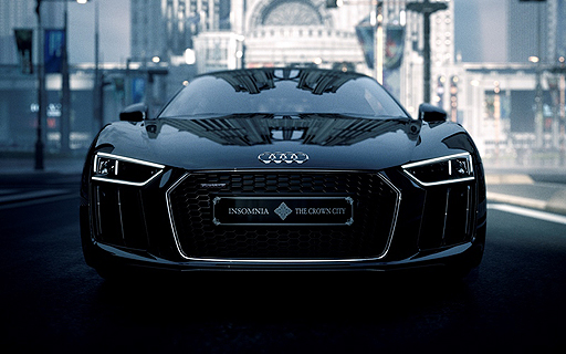 画像ギャラリー No.006のサムネイル画像 / 「FFXV」×Audiコラボの「The Audi R8 Star of Lucis」が限定1台で抽選販売へ。“KINGSGLAIVE”に登場したルシス王国の公用車を完全再現