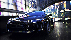 画像ギャラリー No.012のサムネイル画像 / 「FFXV」×Audiコラボの「The Audi R8 Star of Lucis」が限定1台で抽選販売へ。“KINGSGLAIVE”に登場したルシス王国の公用車を完全再現