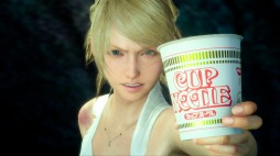 画像ギャラリー No.008のサムネイル画像 / 「FINAL FANTASY XV」とカップヌードルのコラボCM「CUP NOODLE XV」が公開に。15種類のカップヌードルが当たるキャンペーンがスタート