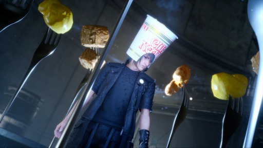 画像ギャラリー No.014のサムネイル画像 / 「FINAL FANTASY XV」とカップヌードルのコラボCM「CUP NOODLE XV」が公開に。15種類のカップヌードルが当たるキャンペーンがスタート