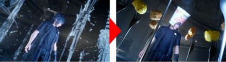 画像ギャラリー No.016のサムネイル画像 / 「FINAL FANTASY XV」とカップヌードルのコラボCM「CUP NOODLE XV」が公開に。15種類のカップヌードルが当たるキャンペーンがスタート