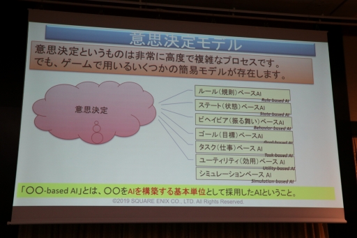 画像ギャラリー No.050のサムネイル画像 / スクエニやコーエーテクモの第一人者がゲームにおけるAIの現状と未来について語った「FOST25周年記念講演会」レポート