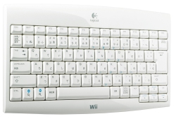 画像ギャラリー No.001のサムネイル画像 / 任天堂オフィシャルライセンス取得の「ロジクール ワイヤレス Wii キーボード」が発売