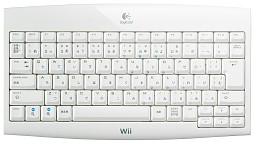 画像ギャラリー No.002のサムネイル画像 / 任天堂オフィシャルライセンス取得の「ロジクール ワイヤレス Wii キーボード」が発売