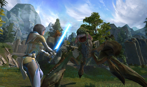 画像ギャラリー No.002のサムネイル画像 / ［Gamescom］期待のMMORPG「Star Wars: The Old Republic」に，新キャラ「シスの戦士」が登場