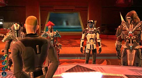 画像ギャラリー No.002のサムネイル画像 / 「Star Wars: The Old Republic」の最新ムービー公開。伝説の男ダース・レヴァンの秘密基地に，シスの部隊が迫るクエストを紹介