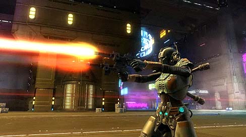 画像ギャラリー No.004のサムネイル画像 / 「Star Wars: The Old Republic」の最新ムービー公開。伝説の男ダース・レヴァンの秘密基地に，シスの部隊が迫るクエストを紹介
