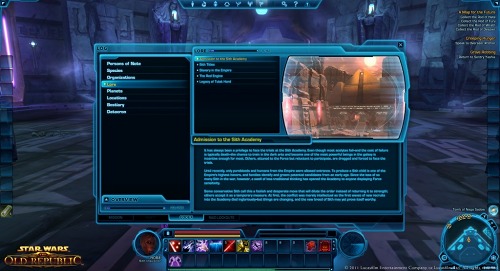 画像ギャラリー No.003のサムネイル画像 / 「Star Wars: The Old Republic」のローンチ時期が2011年春から「未定」へと変更に&ゲームの特徴がよく分かるプレイムービー公開