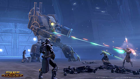 画像ギャラリー No.002のサムネイル画像 / 2011年内のサービス開始が発表された「Star Wars: The Old Republic」の最新ムービー公開。混乱に陥った銀河の運命を握るのは，キミだ