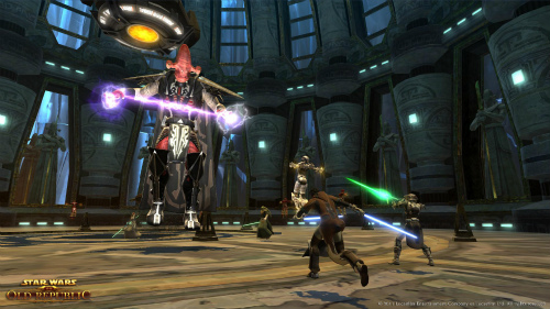 画像ギャラリー No.002のサムネイル画像 / 新作MMORPG「Star Wars: The Old Republic」が,史上最速で登録アカウント数100万を達成。プレイヤーはちょっとだけダークサイド寄り?