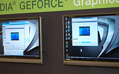 画像ギャラリー No.027のサムネイル画像 / CUDAをアピールするNVIDIAのイベント開催，注目は小型GeForce 9800 GTX＋カードとDVD＆ストリームビデオの高画質化