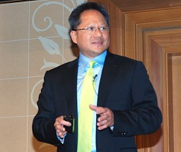 画像ギャラリー No.013のサムネイル画像 / 「GPUのワット性能は8年で100倍に」。NVIDIAのJen-Hsun Huang CEO,国内のGPUコンピューティングイベントで大いに語る