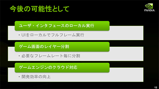 画像ギャラリー No.013のサムネイル画像 / NVIDIAの新機軸を理解する（1）：GeForce GRIDが描く「ゲームスタジオが独自のゲームプラットフォームを描く時代」