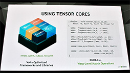 画像ギャラリー No.005のサムネイル画像 / Volta世代GPUにあわせて進化した「CUDA 9」の改良点とは？ Tensor Coreへの対応やプログラミングモデルの拡張が鍵に