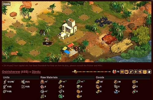 画像ギャラリー No.002のサムネイル画像 / プレイ無料のブラウザ都市建設ゲーム「Nile Online」,正式サービスがスタート