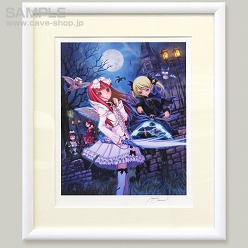 画像ギャラリー No.001のサムネイル画像 / 「デススマイルズ」などケイブの人気STGのイラストが複製原画に