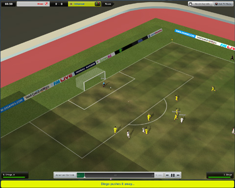 画像ギャラリー No.001のサムネイル画像 / 試合シーンが3Dになったシリーズ最新作「Football Manager 2009」のデモ版をUp