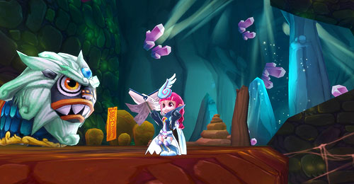画像ギャラリー No.002のサムネイル画像 / ［G★2008＃27］“3D版メイプル”の実力やいかに？　Nexon「カバティーナストーリー」を遊んでみた