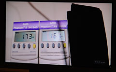 画像ギャラリー No.006のサムネイル画像 / オーバークロック耐性と省電力が力強くアピールされた,Phenom IIローンチイベント