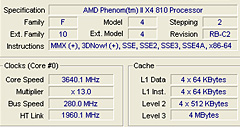 画像ギャラリー No.011のサムネイル画像 / AM3プラットフォームの可能性を探る「Phenom X4 810」&「Phenom II X3 720 Black Edition」レビュー掲載