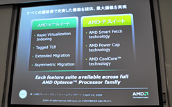 画像ギャラリー No.012のサムネイル画像 / AMD，6コアCPU「Istanbul」の動作デモを公開。サーバー向けプラットフォームロードマップのアップデートも