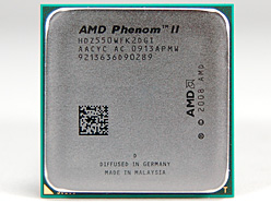 画像ギャラリー No.002のサムネイル画像 / 「Phenom II X2 550 BE」＆「Athlon II X2 250」レビュー掲載。“キャッシュ効果”でコストパフォーマンスは上々