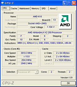 画像ギャラリー No.011のサムネイル画像 / 「Phenom II X2 550 BE」＆「Athlon II X2 250」レビュー掲載。“キャッシュ効果”でコストパフォーマンスは上々