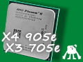 Phenom II初の省電力版「X4 905e」「X3 705e」レビュー掲載。TDP 65W版CPUの価値はどこにある？