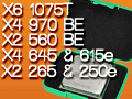 AMD，X6 1075TやX4 970 BEなど全7製品を市場に投入。そのポジションをゲーマー視点で確認してみる