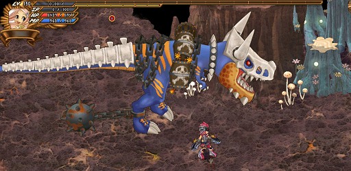 画像ギャラリー No.012のサムネイル画像 / 「エンジェル戦記」,恐竜と戦うワイルドなアップデート「原始の咆哮」レポート
