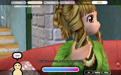 画像ギャラリー No.001のサムネイル画像 / ダンスゲーム「Audition」の名を冠した英語教育ゲームが注目を集める