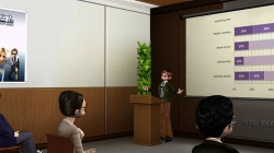 画像ギャラリー No.006のサムネイル画像 / 「ちょいトレ英会話」新学習コース追加&読者モデル二人が挑戦中