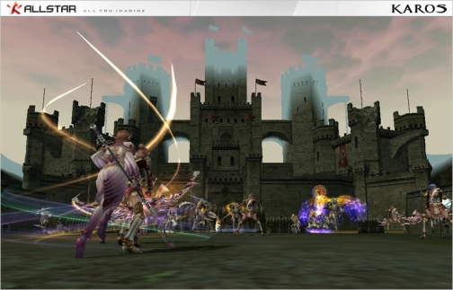 画像ギャラリー No.001のサムネイル画像 / 韓国でサービス中のMMORPG「KAROS Online」,最大900人が参戦可能な攻城戦のプレイムービーを掲載