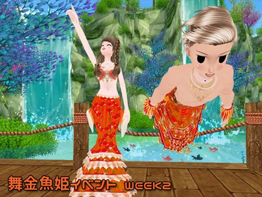 画像ギャラリー No.001のサムネイル画像 / 「MILU」,舞金魚姫イベント第2週が開催中