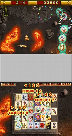 画像ギャラリー No.002のサムネイル画像 / 麻雀牌を用いたパズルゲーム「ドラゴンダンス」，ニンテンドーDSとPSPで2009年2月26日に発売